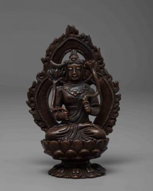 Bodhisattva Chenresig | Traditional Architecture | Statue Art | Avalokiteshvara Bodhisattva Statue |  Patron of Mercy | Buddhist Decors